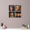 Set Of Four Photo Tiles